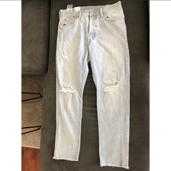 Levi 501 skinny jeans size 29 - Picture 3 of 5